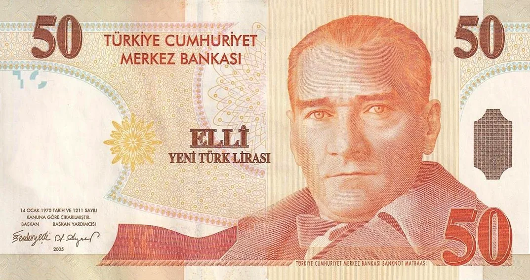 50 Yeni Türk Lirası